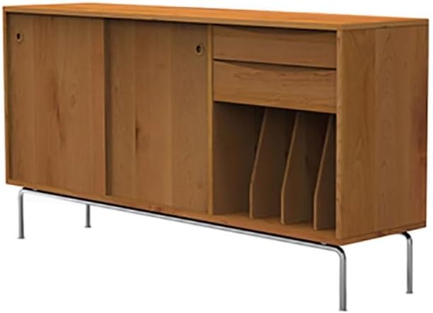 Buffet Cabinet Nordic Wine Cabinet Dining Side Home Living Room Display Japanese Style Storage with Door Buffet Cabinet with Storage