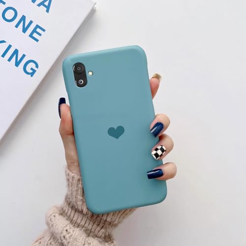 Image of COLORflow Polycarbonate Back Cover Case Compatible With Samsung Galaxy F14 5G | Pastel Hearts Color Customized Back Cover Compatible With Samsung Galaxy F14 5G, Multicolor