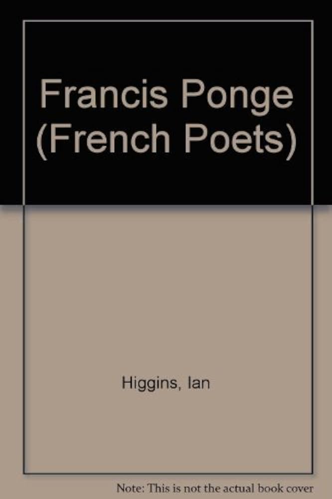 洋書 Francis Ponge Things The Voice of Things by Francis
