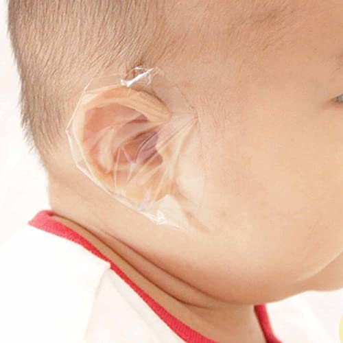 Uouyoo 100 Pcs Baby Shower Ear Covers For Newborn,Disposable Ear Protectors Waterproof Ear Covers,Disposable Ear Protectors Waterproof For Bathing For Shower, Bathing #TOP3