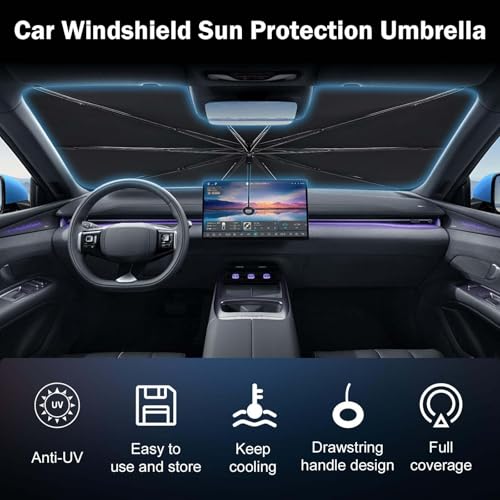 Parapluie pare-soleil pour VW Tiguan Allspace 2016-2024 protection thermique habitacle
