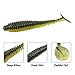 RUNCL Swimbaits Paddle 10/20/30/40PCS, 5/4/3/2 Inchs Paddle Tail, Soft Lure for Trout Crappie Bass, Durable Plastic Bait Swimmer for Saltwater/Freshwater, Fishing Lover's Gift