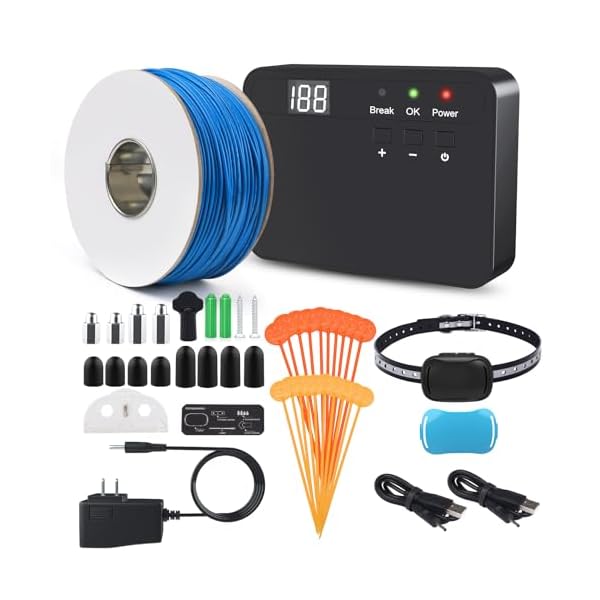 MASBRILL Electric Fence for Dogs - 2024 Upgraded Containment System