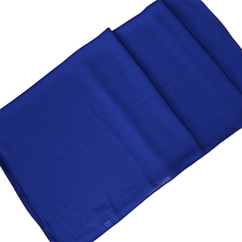 Image of LMVERNA Solid Color Bubble Chiffon Scarf for Women Fashion Soft Hijab Long Scarf Wrap Scarves