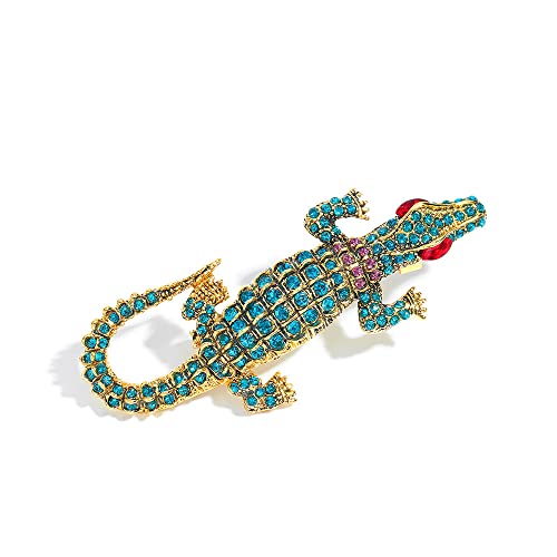 Image of Brooch pins Women Enamel Crystal Animal Insect Pin Lapel Pin Large Safety Pin