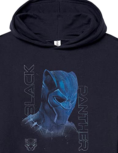 Sweat à capuche Marvel Panther bleu marine chiné en taille M pour garçon - 5