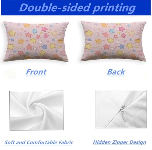 Velours coussin étoile 50 x 70 de qualité supérieure pour canapé de luxe