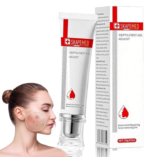 25g Gel Anti-Acné, Ayuda a Prevenir Granos y Marcas, Reduce las Manchas, Textura Ligera, Mejora la Apariencia de la Piel