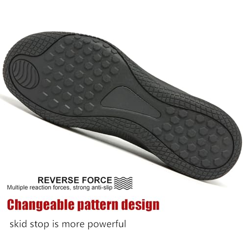 Image of LEDINEY Women's Flats Slip On Go Walk Shoes for Women Comfortable Walking Sneakers Knit Low Wedge Dressy Ballet Shoes Zapatos para Mujer