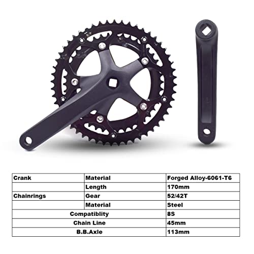 DRIFT MANIAC 52/42T Crankset