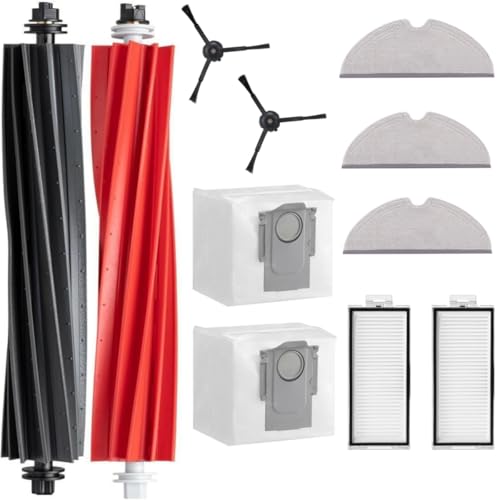 Opiniones y reviews de Repuestos para aspiradoras los 5 mejores. 45 JIEYOUTA Kit de Accesorios de Repuesto para Aspiradoras Robóticas Compatibles con Roborock Q5 Pro/Q8 Max, 2Cepillos de Rodillo, 2Cepillos Laterales, 2Filtro Lavable,...