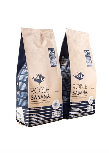Roblesabana Poas Finca La Hilda, café molido 100% Arabica, 12 oz x2 miniatura 1