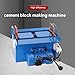 Concrete Block Making Machine for Construction, 110V 550W Hollow Block Making Machine, 2 Holes Brick Size 15.74 * 7.87 * 7.87inch/400 * 200 * 200mm, Paving Block Making Machine