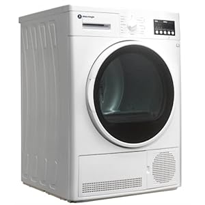 White Knight Condenser Tumble Dryer 8KG DAB96V8W, 15 Programs, Sensor Dry