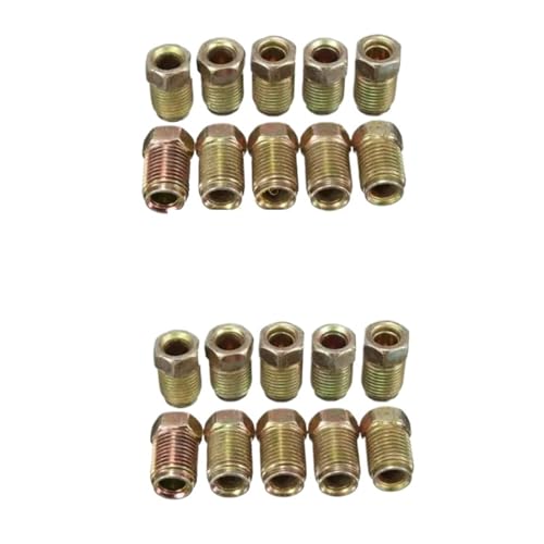 Accesorios de línea de freno de 3/16 pulgadas Conectores estancos de alta resistencia 3