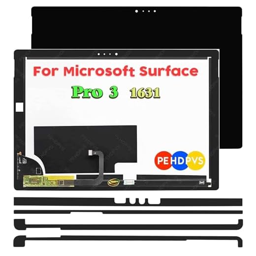 for Microsoft Surface Pro 3 1631 (2014) Screen Replacement for Surface Pro 3 LCD Display LTL120QL01-003 Digitizer TOM12H20 2160x1440 12.0 inch LED Display Touch Screen Digitizer Assembly