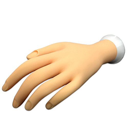 Pana Brand Flexible Bendable Mannequin Hand Display Tool for Nail Art Training Practice