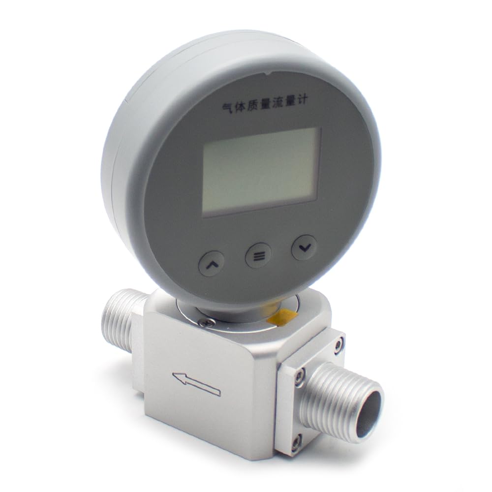 Toplionace Caudalímetro Másico Digital de Microgas 300 L/Min para Aire Comprimido, Nitrógeno y Oxígeno. Transmisión Remota RS485 AMS2106R01