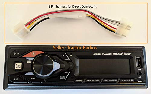 Direct Connect Plug & Play Kubota Tractor Radio Google Siri Bluetooth Rtv-1100 B2650 Rtv-X1100C #TOP1