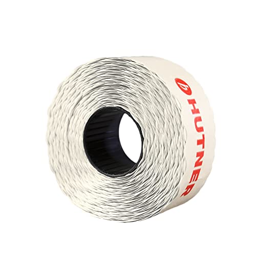 30 Rollen Preisetiketten 26x16 weiss Tiefkühl | 33.000 Etiketten | Preisauszeichner Etiketten | Auszeichner Etiketten | HUTNER