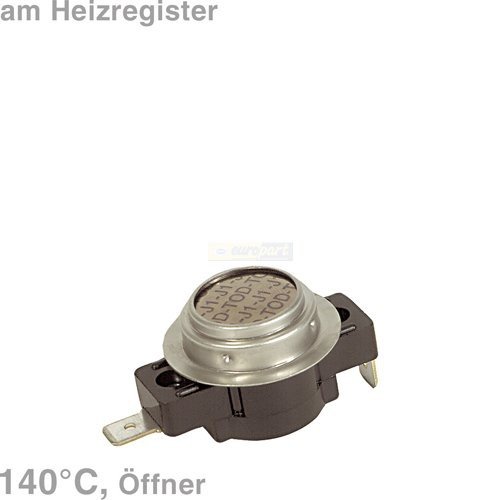 Preisvergleich Produktbild daniplus© Temperaturbegrenzer 140° Thermostat, Klixon passend für Trockner Miele 6671890, Privileg, Matura, 501933