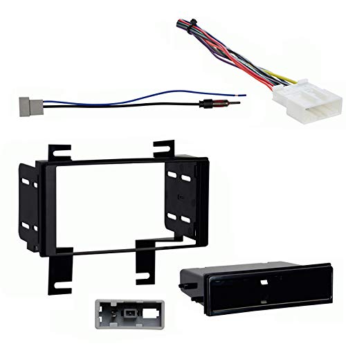 Harmony Audio Compatible with Nissan Rogue SV 2012 2013 Multi DIN Stereo Harness Radio Install Dash Kit