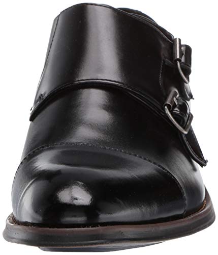 STACY ADAMS Men's Bayne Cap-Toe Double Monk Strap Loafer2
