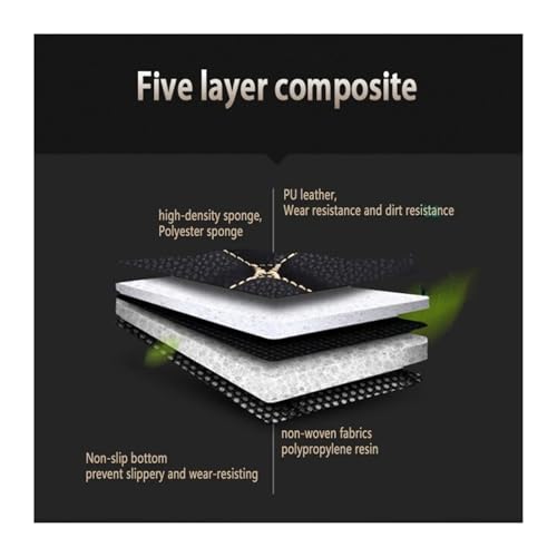 Tapis de coffre en cuir beige pour Skoda Fabia 2014-2019