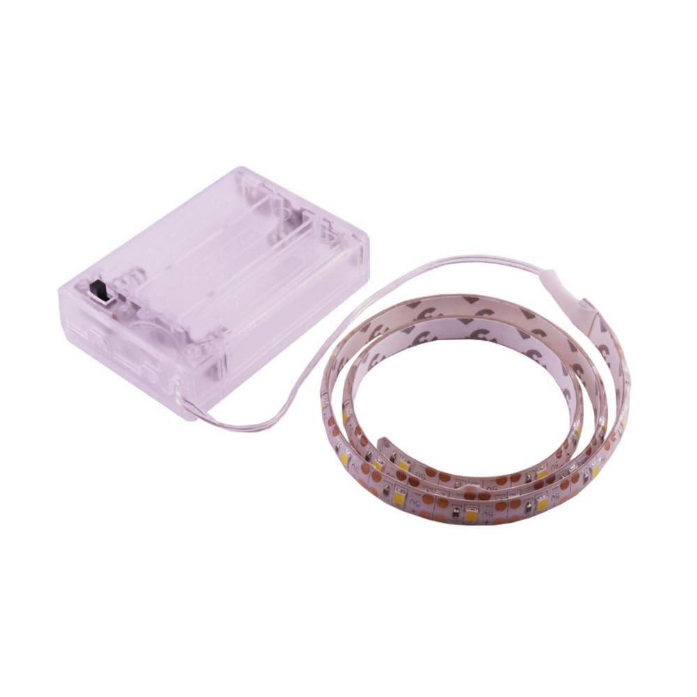 Ruban LED flexible 5V 5050 avec boîtier piles pour décoration - 5