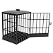 Phone Cage with Lock Key, Cell Phone Jail Lock Box, Mobile Phone Prison Lock Up (All Black)