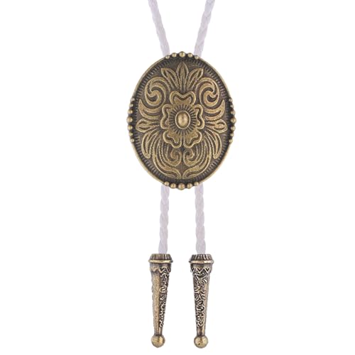 Image of Jeilwiy Bolo Tie for Men, Western Bolero Tie Cowboy Ties Native American Cowgirl Bolo Tie Accessories for Men Women