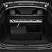 car organizers and storage for SUV,trunk organizer for sedan, leather foldable sleek box with lid,collapsible cargo bins, tool accessories containers,Collapsible Suede velvet (13 inch Covered)
