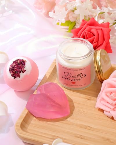 Gifts for Mom, Mother's Day Gift Basket for Mom - 9pcs Luxury Spa & Self-Care Set - Perfect Birthday, Valentine's Day, Christmas Gifts for Mom from Daughter, Son, Husband - Image 6