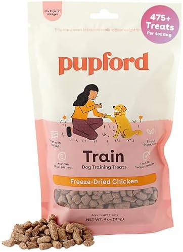 Pupford Freeze Dried Training Treats for Dogs & Puppies...