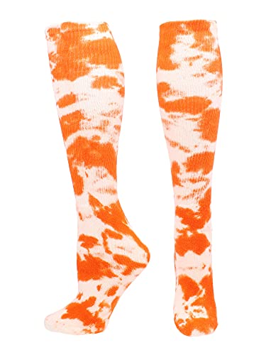 Image of Tie Dye Multisport Tube Socks Soccer Softball Volleyball for Girls Boys Women and Men Youth and Adult