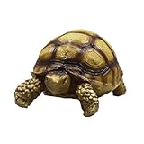 LckCryspho 樹脂製亀の置物 ミニチュア風景装飾 水槽およびデスクトップ用 インテリアアクセント 贈答用ホームデコレー 爬虫類アクセサリー 龍亀モチーフ マイクロランドスケープ造園装飾 写真撮影小道具