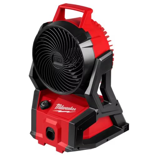 Milwaukee M18 PACKOUT Fan, brushless, 20.5 mph, 850 CFM