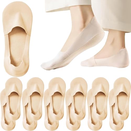 10Pairs No Show Socks Women Men Cotton Socks Non Slip Low Cut Socks flat liner socks Black White