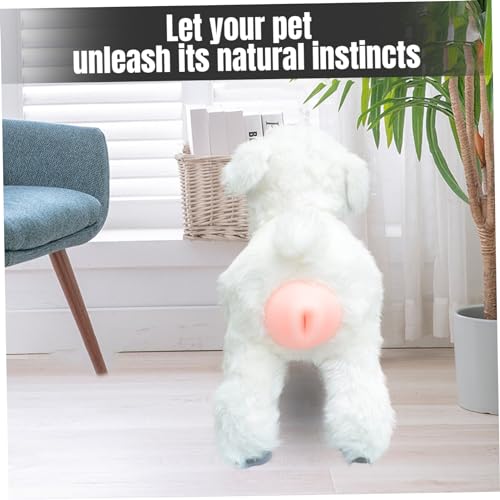 Hundepaarspielzeug, Silikon-Hundespielzeug mit Saugnapf, Simulation Pet Estrus Vent Toys, interaktives Hundespielzeug, Hundespielzeug, um sie zu beschäftigen, waschbares, interaktives Hundespielzeug