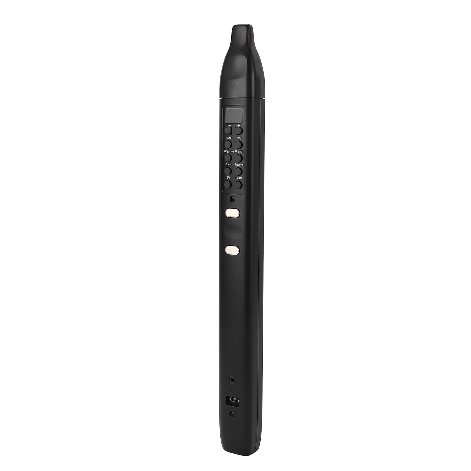Soplete de Saxofón Electrónico, Mini Soplete Eléctrico MIDI Recargable 10 Timbre para Práctica para Principiantes