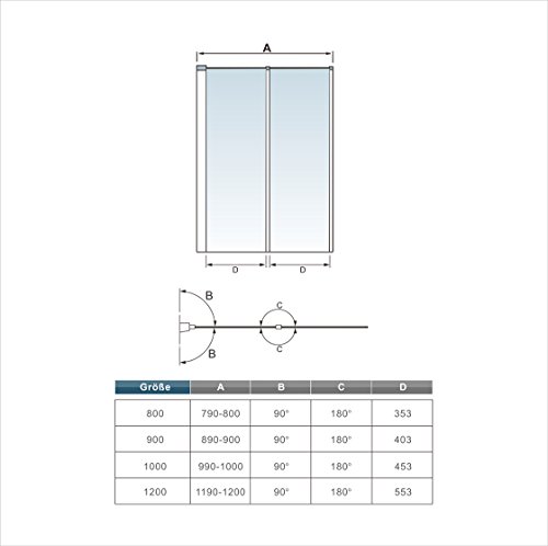 Box Doccia a Soffietto Sopravasca Aica Italy