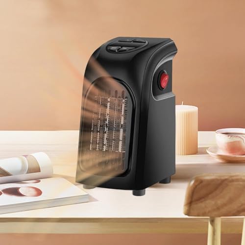 Wall-Mounted Electric Convector Heater – Silent Infrared Fan Stove for Bathroom, Bedroom & Greenhous...