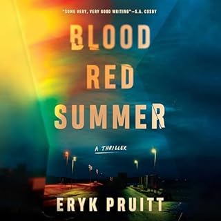 Blood Red Summer Audiolibro Por Eryk Pruitt arte de portada