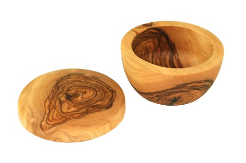 Foto von D.O.M. Rasierschale aus Olivenholz mit Deckel
