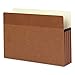 Smead 73210 Easy Grip Pockets, Redrope, Legal, 3-1/2 in. Exp, 25/box