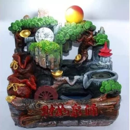 Fonte Agua Decorativa Cascata Artificial Relaxante 101301
