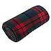 Trail maker 50x60 Throw Blankets, Plaid Fleece Throw Blankets for Bedroom, Couch, Livingroom, Chair, Pets, Outdoors
