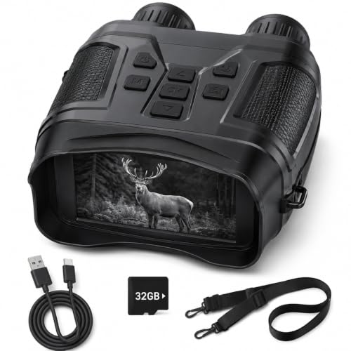 TELUHA Digital Night Vision Binoculars Day and Night