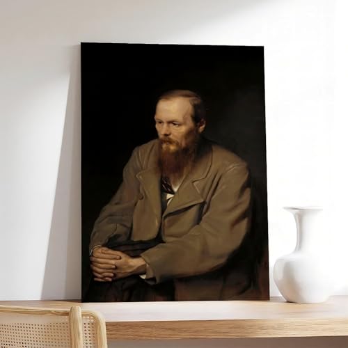 Cadre à suspendre Dostoevsky avec impression sur toile haute définition - 7