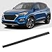 Front Door Lower Molding, Scratch Resistant Perfect Fit High Strength ABS Easy Install Car Door Garnish for Tucson 2016 To 2021 (Left)